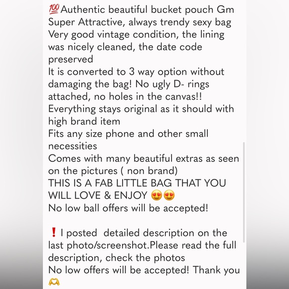 🚫SOLD🚫 LV Pouch Gm💥Sharp Super Attractive Trendy Stylish💥w/accessories7.85” - Picture 16 of 16